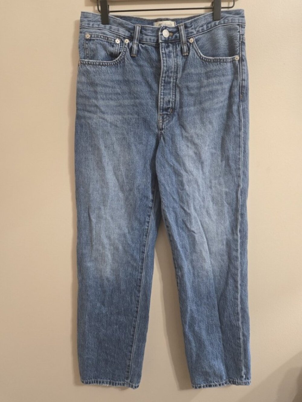 Madewell The Dad Jean Women's Size 27 Fair Trade 100% Cotton NWOT High Rise